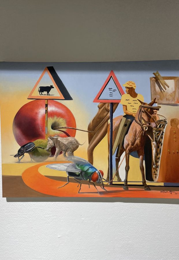 I — The Journey - Oil on Canvas, 2026