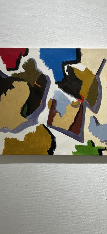 I — Fragment Study - Acrylic on Canvas