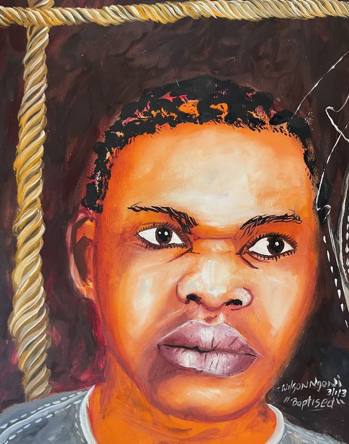 Baptised - Oil on Canvas