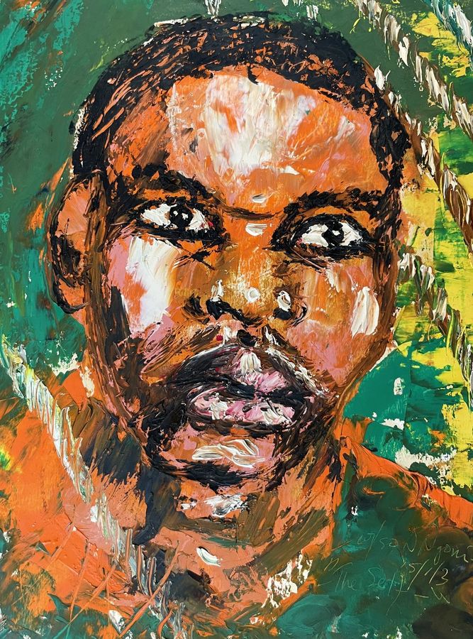 The Self - Oil on Paper