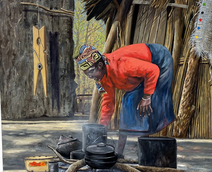 Magqwetana — Wilson Ngoni exhibition work