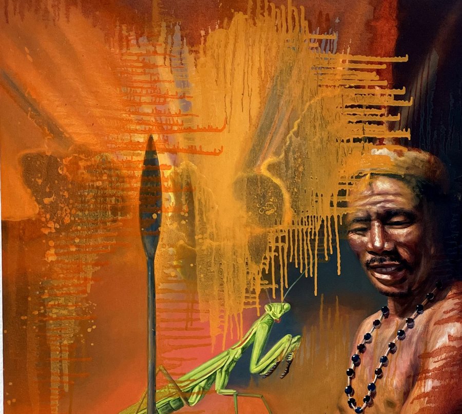 Chief — Wilson Ngoni exhibition work