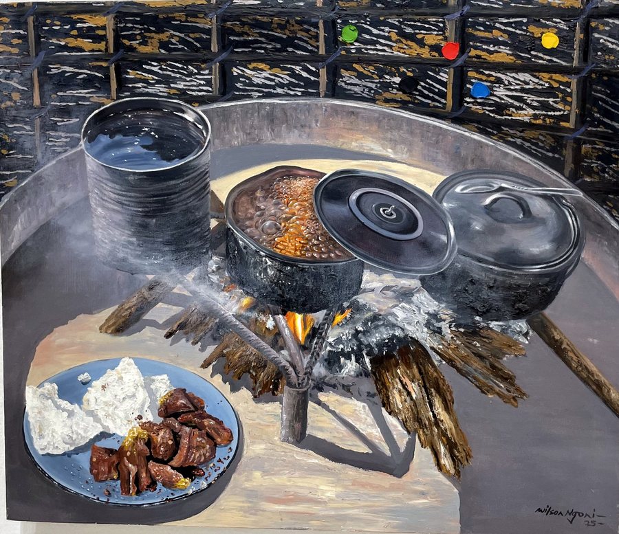 Magudubela II — Wilson Ngoni exhibition work