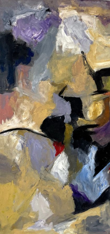 Abstract VIII — Wilson Ngoni exhibition work