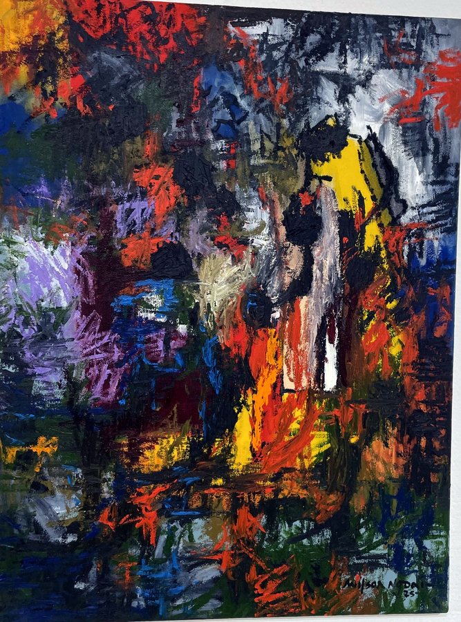 Abstract IX — Wilson Ngoni exhibition work