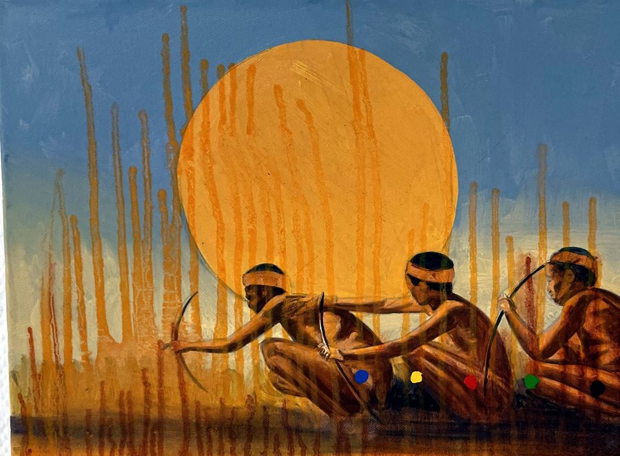 Trio — Wilson Ngoni exhibition work