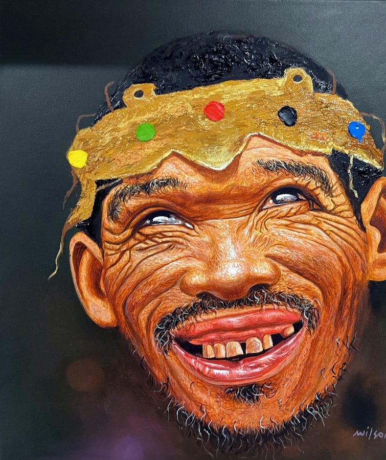 Sky Gaze — Wilson Ngoni exhibition work